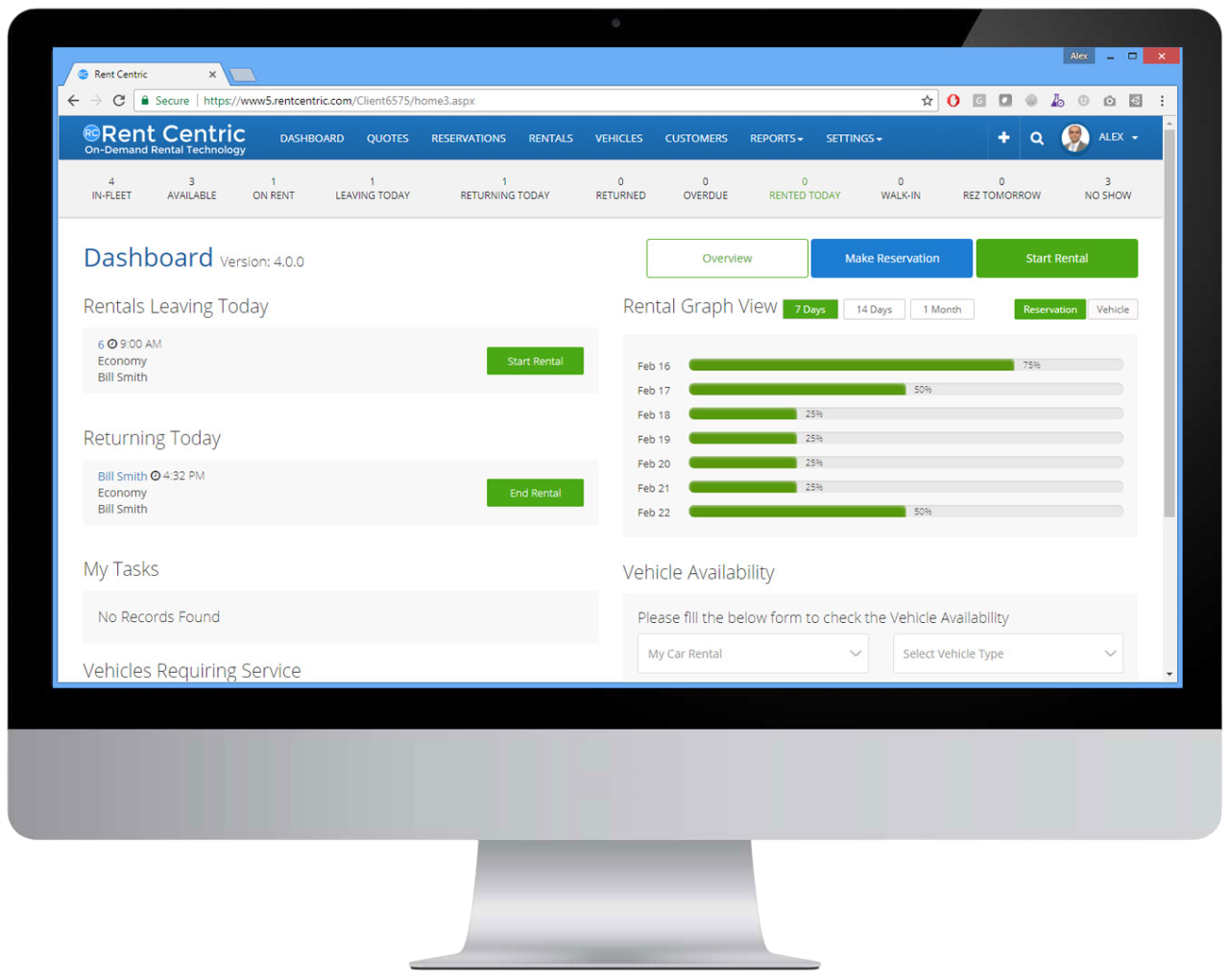 On Demand Car Rental Software