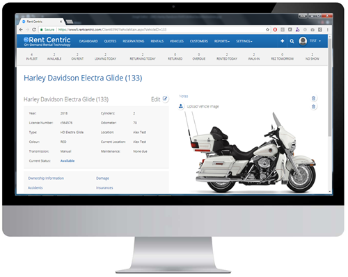 Motorcycle Fleet Management