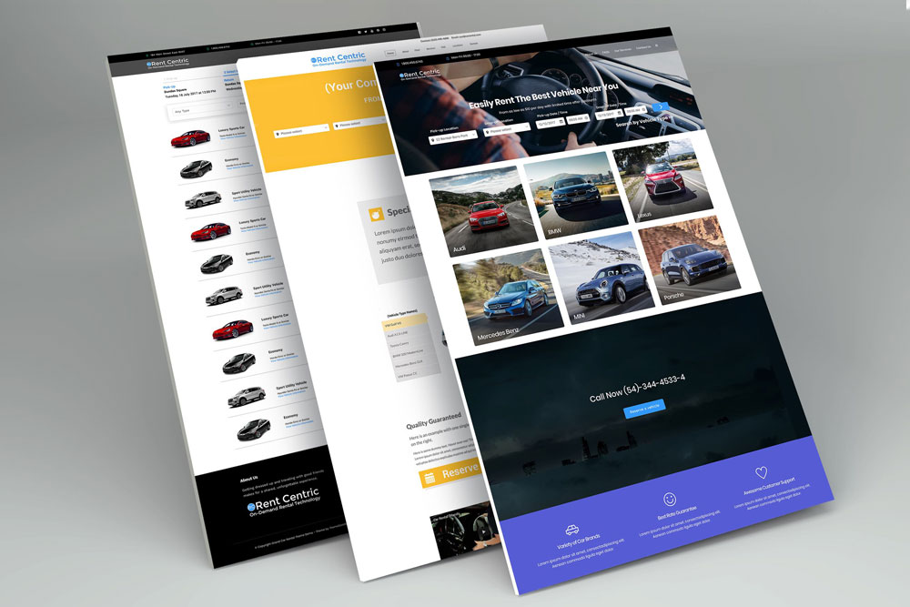 Perspective Web Design Mockup Copy 1