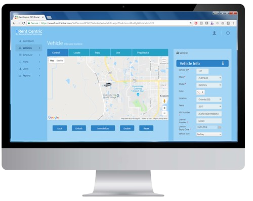Rent Centric Real Time Gps Tracking